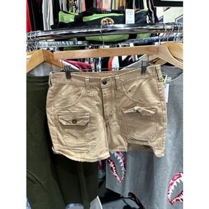 Vintage 1980s Robert Bruce Bright Mid Rise Cargo Shorts Size 30